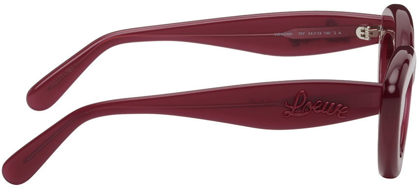 【LOEWE】キャッツアイ サングラス★ライトピンク LOEWE Pink Cat-Eye Sunglasses Loewe