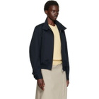 TONYWACK Navy High Density Cotton Harrington Jacket
