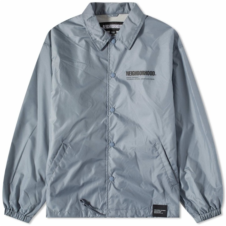 Photo: Neighborhood Men's Windbreaker Jacket in Grey