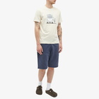 Sunspel Men's Ice Cream Riviera T-Shirt in Undyed