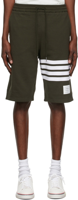 Photo: Thom Browne Logo French Terry Shorts