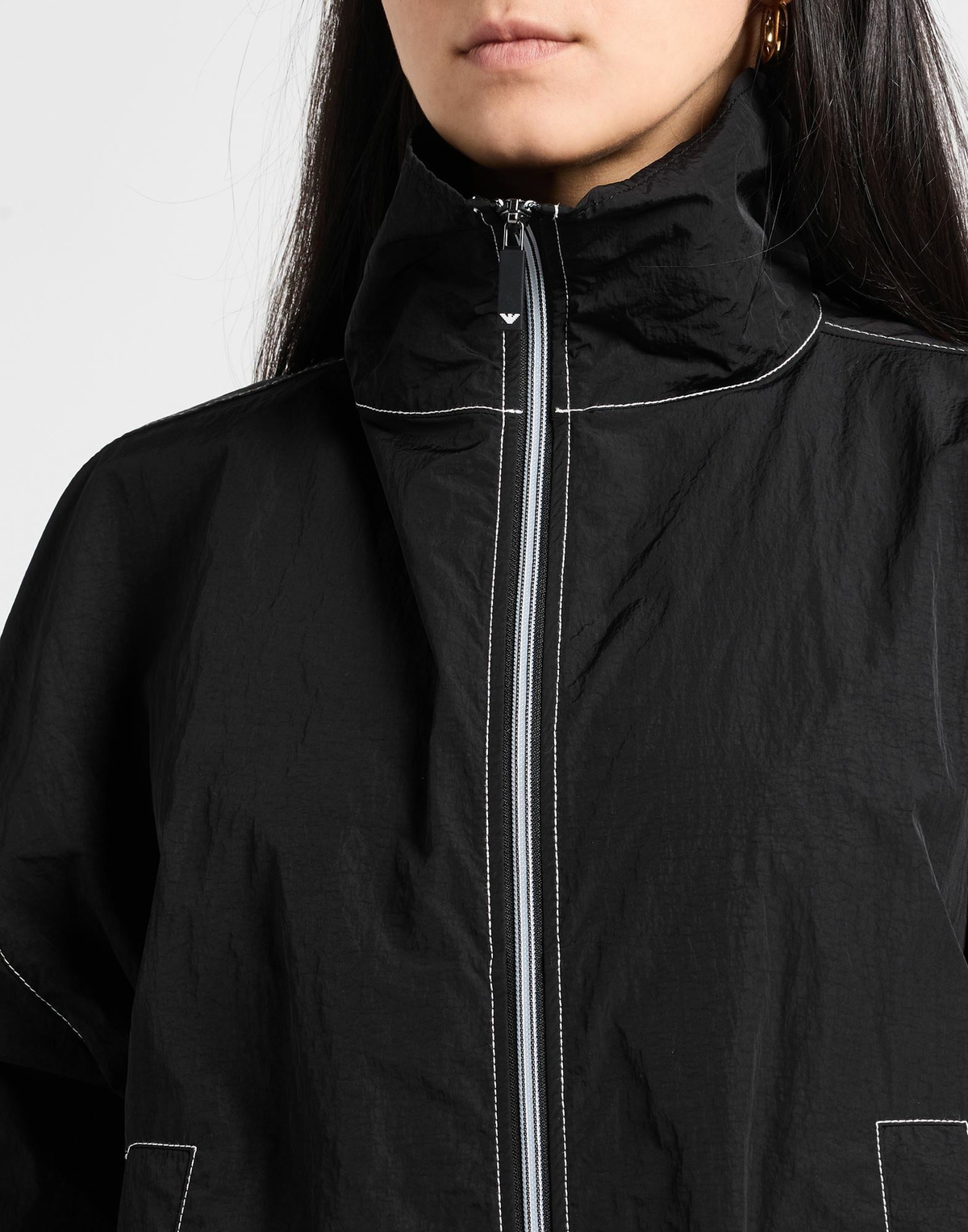 Emporio Armani Womens Jacket in Black