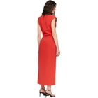 Proenza Schouler Red Damea Maxi Dress