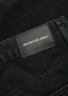 Mki Miyuki Zoku Classic Straight-leg Jeans Black