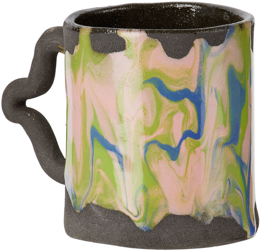Harlie Brown Studio Black Ceramic Mug