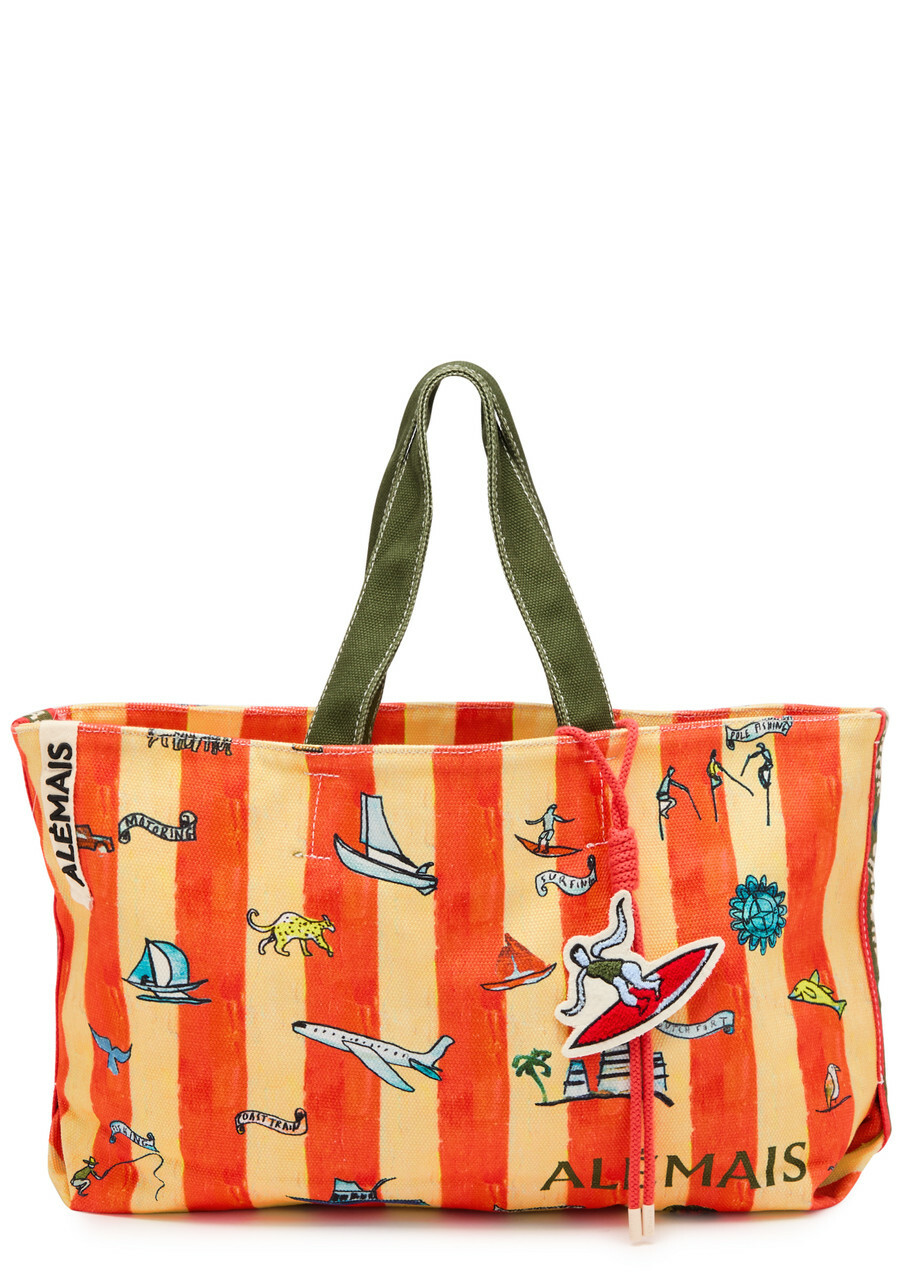 Alemais Miki Printed Canvas Tote - Multicoloured - One Size