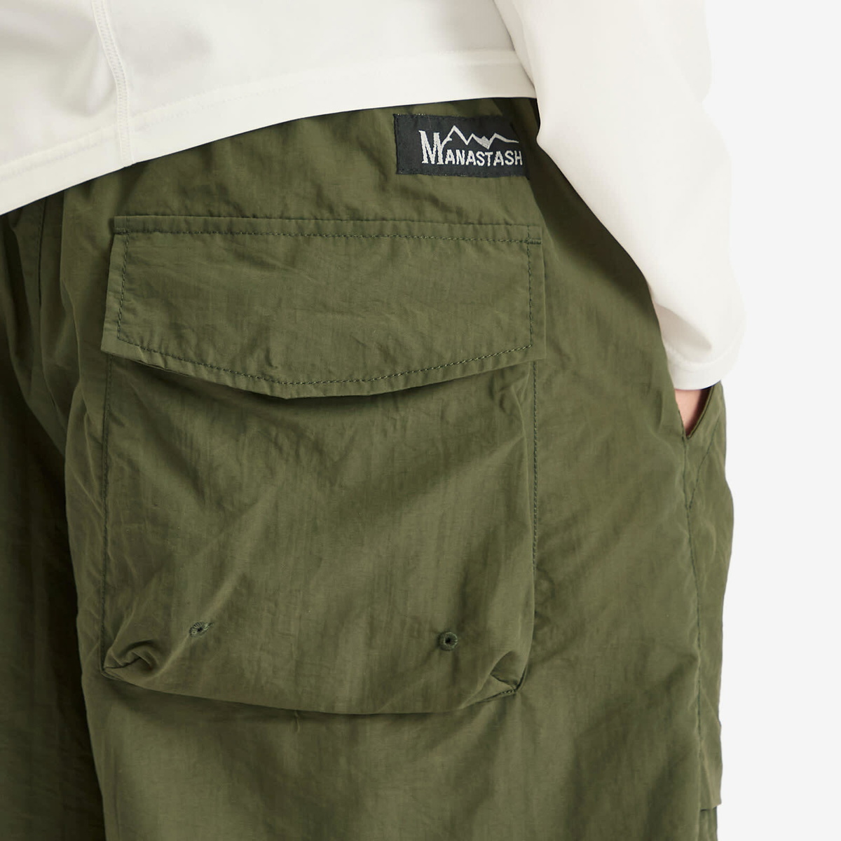 Manastash Men's Park Shorts in Olive
