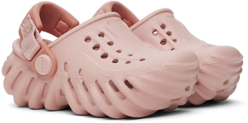 Crocs Baby Pink Echo Clogs Crocs