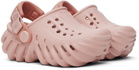Crocs Baby Pink Echo Clogs