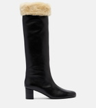 Toteme Downtown leather knee-high boots