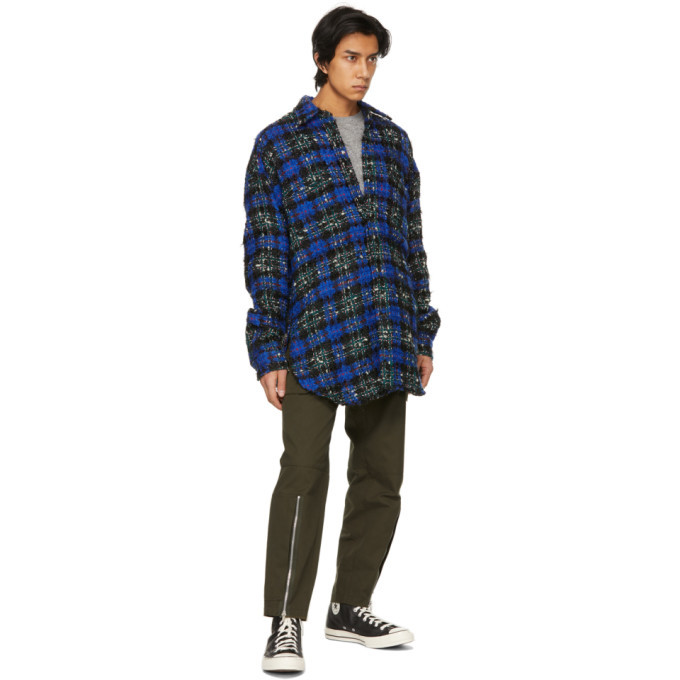 Faith CONNEXION Man Overzied Wool Shirt