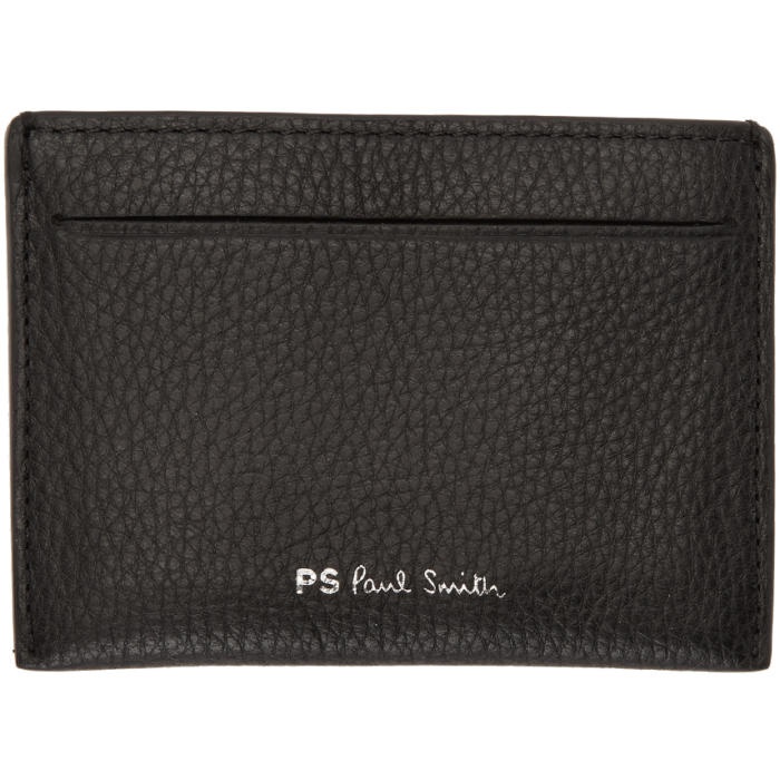 Photo: PS by Paul Smith Black Multistripe Card Holder 