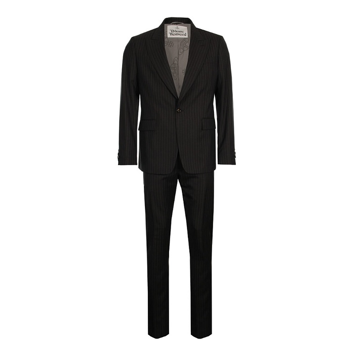 Photo: Suit Pinstripe - Grey