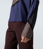 Kiko Kostadinov Raday paneled jersey turtleneck top