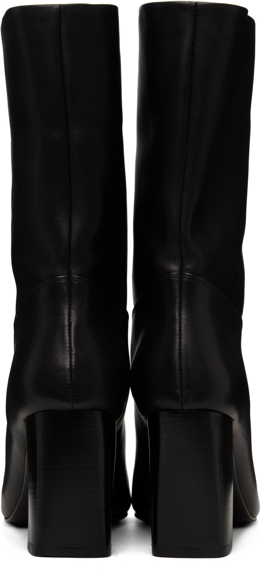 KHAITE Black Petra Ankle Boots