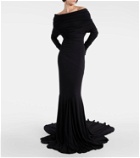Entire Studios One-shoulder jersey gown