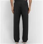 Lemaire - Tapered Pleated Cotton Trousers - Gray