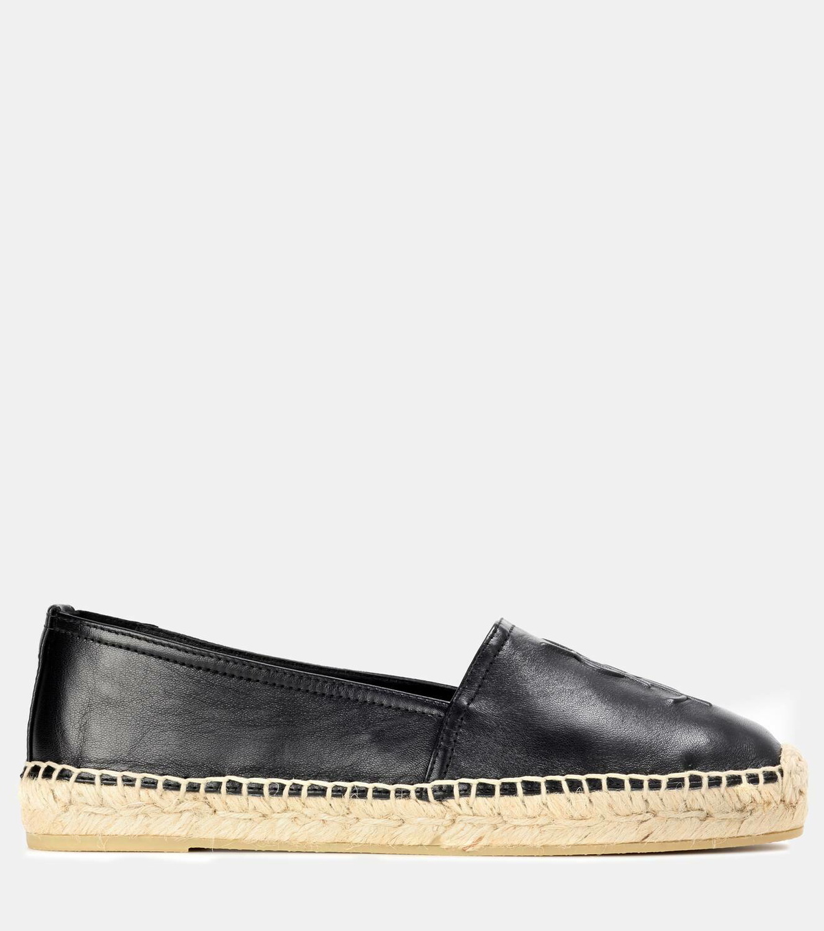 Saint Laurent Monogram leather espadrilles