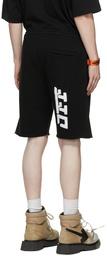 Off-White Black & White 90s Logo Shorts