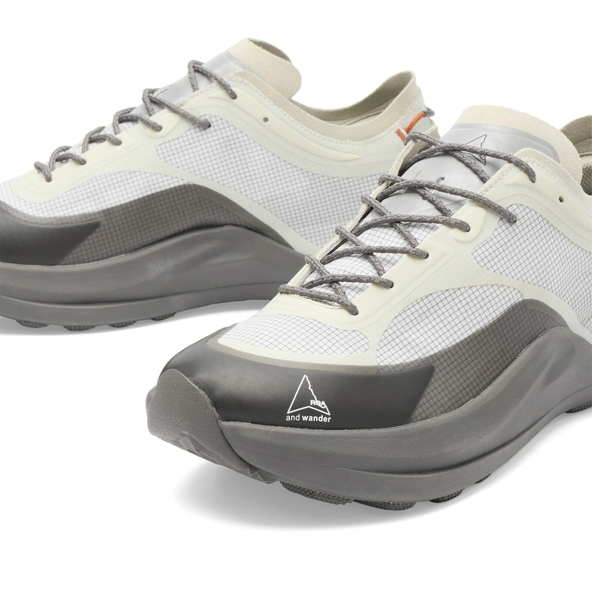and wander Men's x ROA Sella Ripstop in Off White