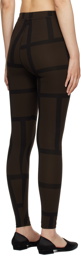 TOTEME Brown Monogram Leggings