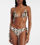 Johanna Ortiz Printed bikini bottoms