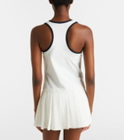 Tory Burch Striped jersey tank top