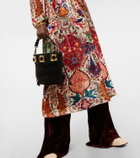 Etro - Printed velvet robe