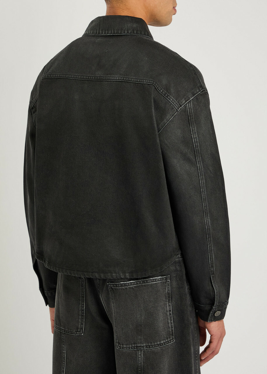 Won Hundred Syon Denim Overshirt Grey