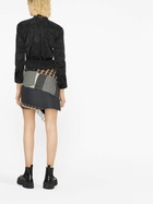 MARINE SERRE - Tartan Wrap Mini Skirt