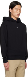 A.P.C. Black Boxy Printed Micro Logo Hoodie