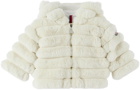 Moncler Enfant Baby Off-White Latife Down Jacket