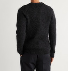 Howlin' - Secret Lover Slim-Fit Mohair-Blend Sweater - Black