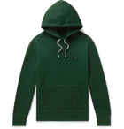 Polo Ralph Lauren - Embroidered Cotton-Blend Jersey Hoodie - Green