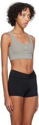 ANINE BING Gray Renae Sports Bra