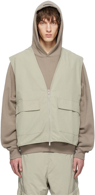 Photo: Essentials Green Cotton Vest