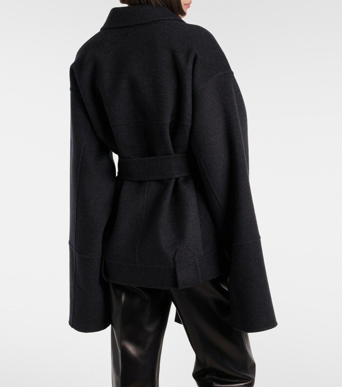 Khaite Alder belted wool jacket