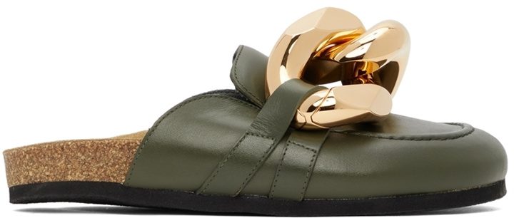 Photo: JW Anderson Khaki Curb Chain Loafers