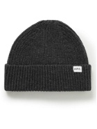 A.P.C. - Ribbed Wool and Cashmere-Blend Beanie