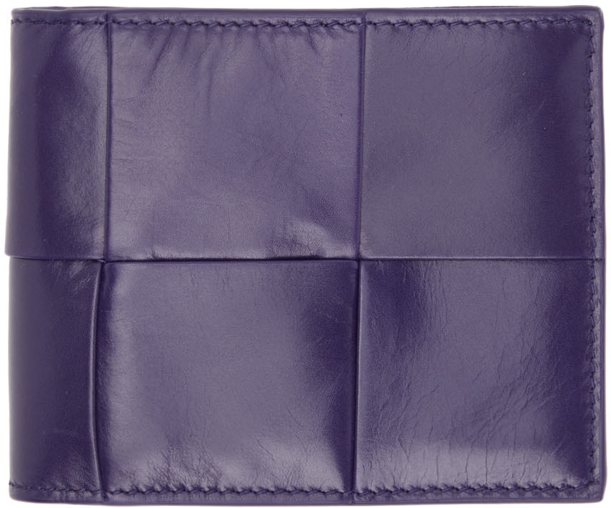 bottega veneta wallet purple