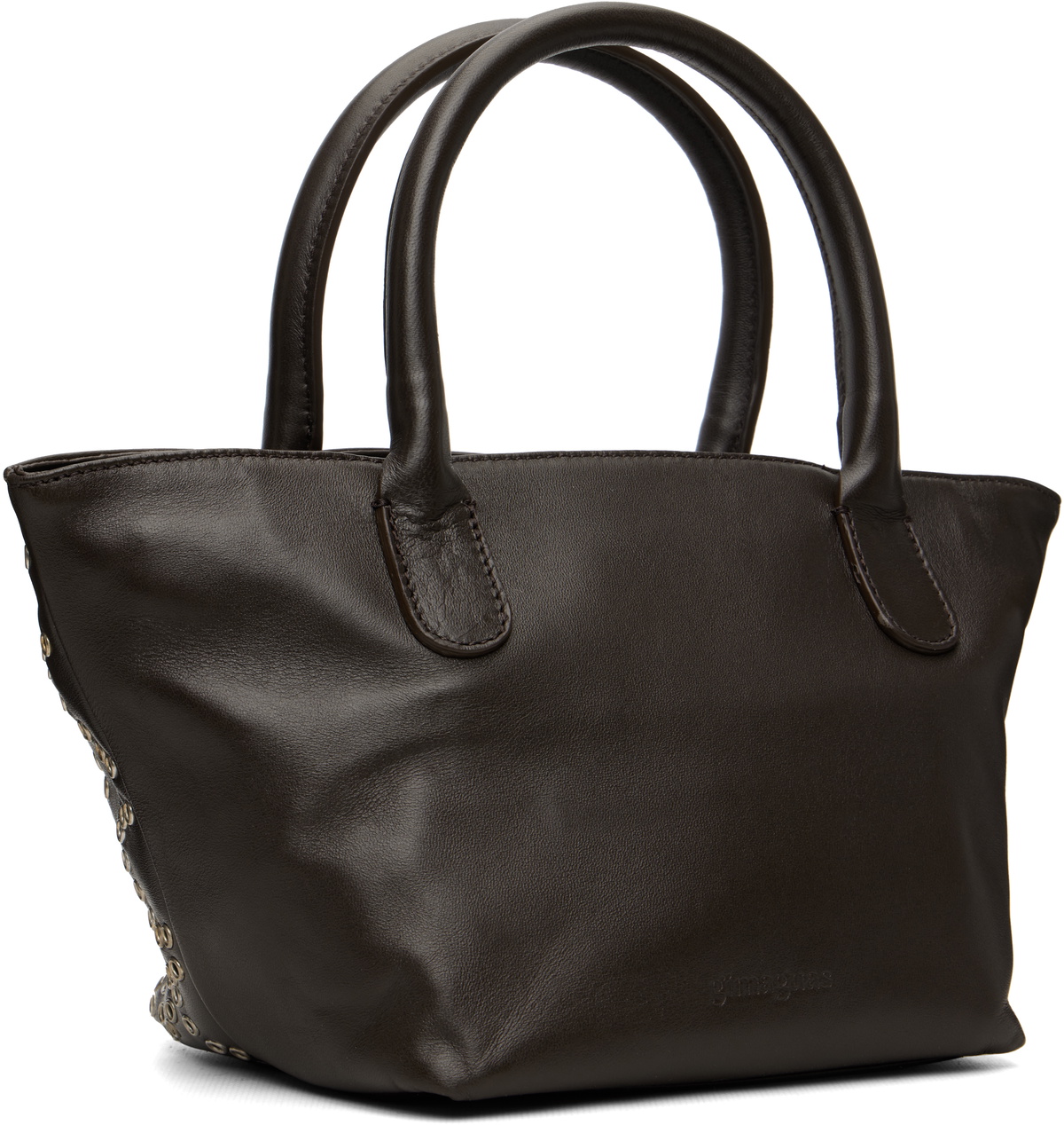 Gimaguas Brown Mini Capazo Bag