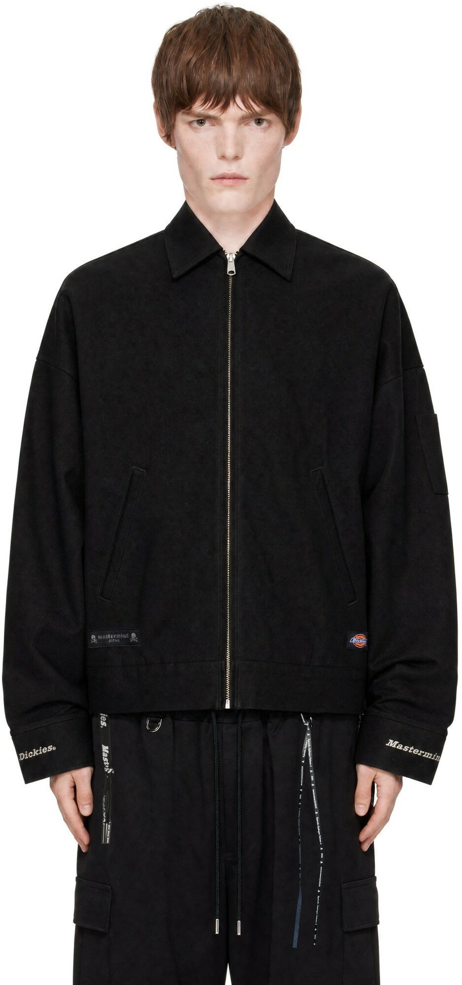 mastermind JAPAN Black Dickies Edition Duck Jacket