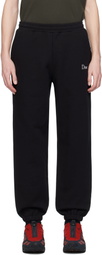 Dime Black Classic Small Logo Sweatpants