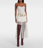 Chloé Floral lace jumpsuit