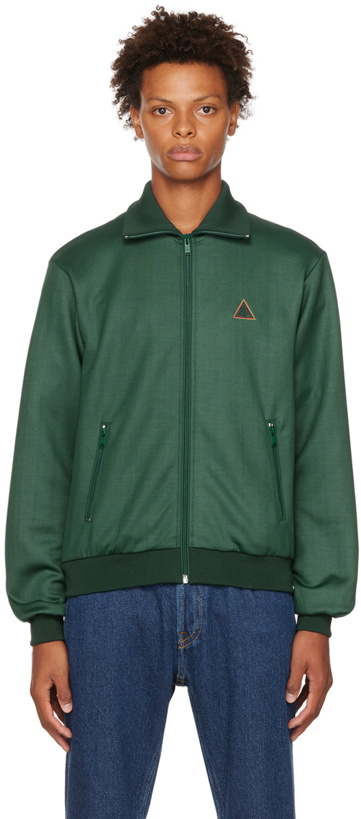 Photo: Lanvin Green Embroidered Jacket