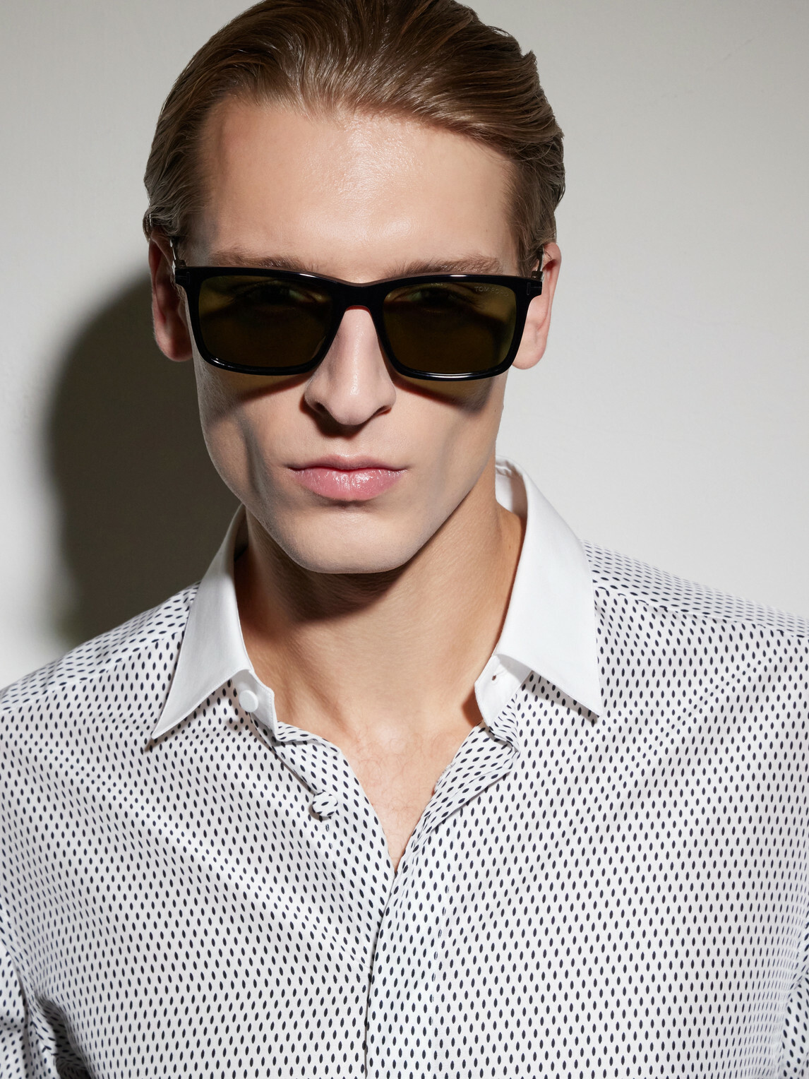 TOM FORD - Lee-02 Square-Frame Acetate and Titanium Sunglasses - Black