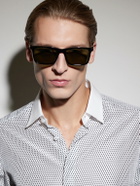 TOM FORD - Lee-02 Square-Frame Acetate and Titanium Sunglasses - Black