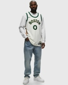Nike Nba Swingman Jersey Boston Celtics City Edition 2023/24 Jayson Tatum #0 White Jerseys