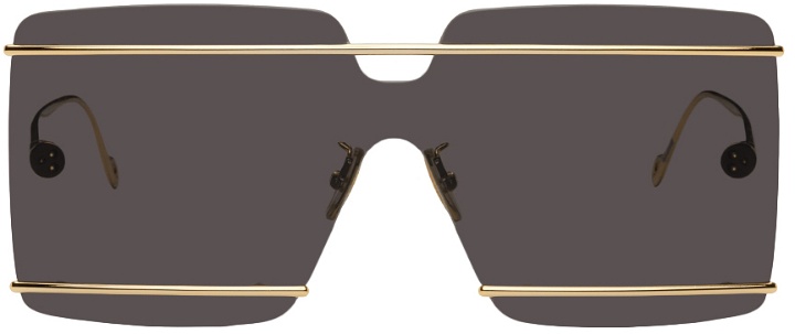 Photo: Loewe Gold Square Sunglasses