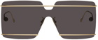 Loewe Gold Square Sunglasses